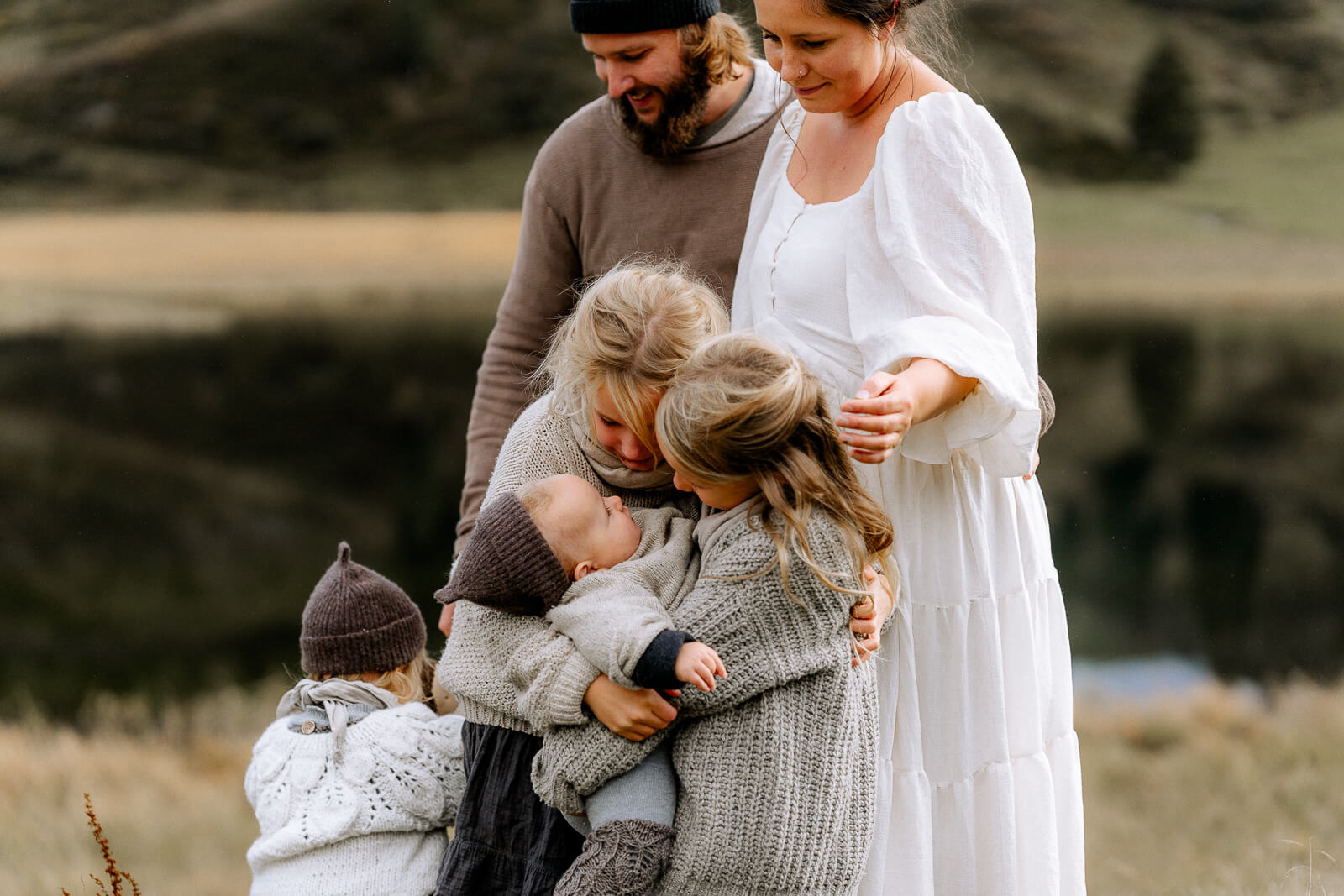 Familienfotos Fotoshooting in den Alpen Familie