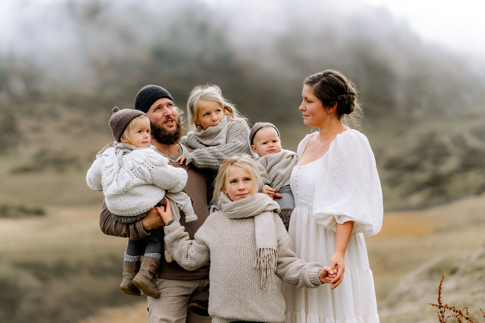 Familienfotos Fotoshooting in den Alpen Familie