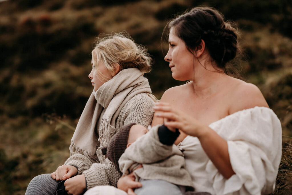 Familienfotos Fotoshooting in den Alpen Familie