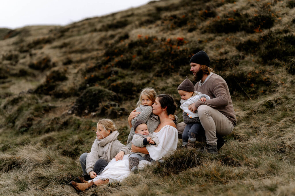 Familienfotos Fotoshooting in den Alpen Familie